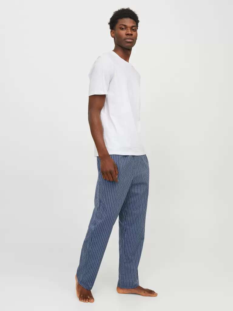 JACK & JONES Bielizna^2-pak Zestaw piżamowy Biały