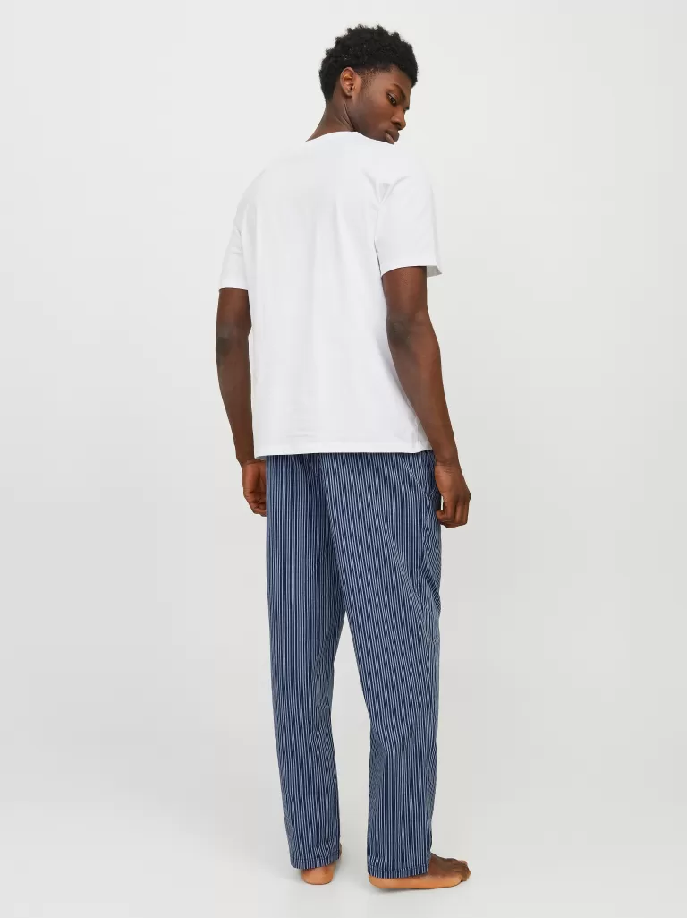 JACK & JONES Bielizna^2-pak Zestaw piżamowy Biały