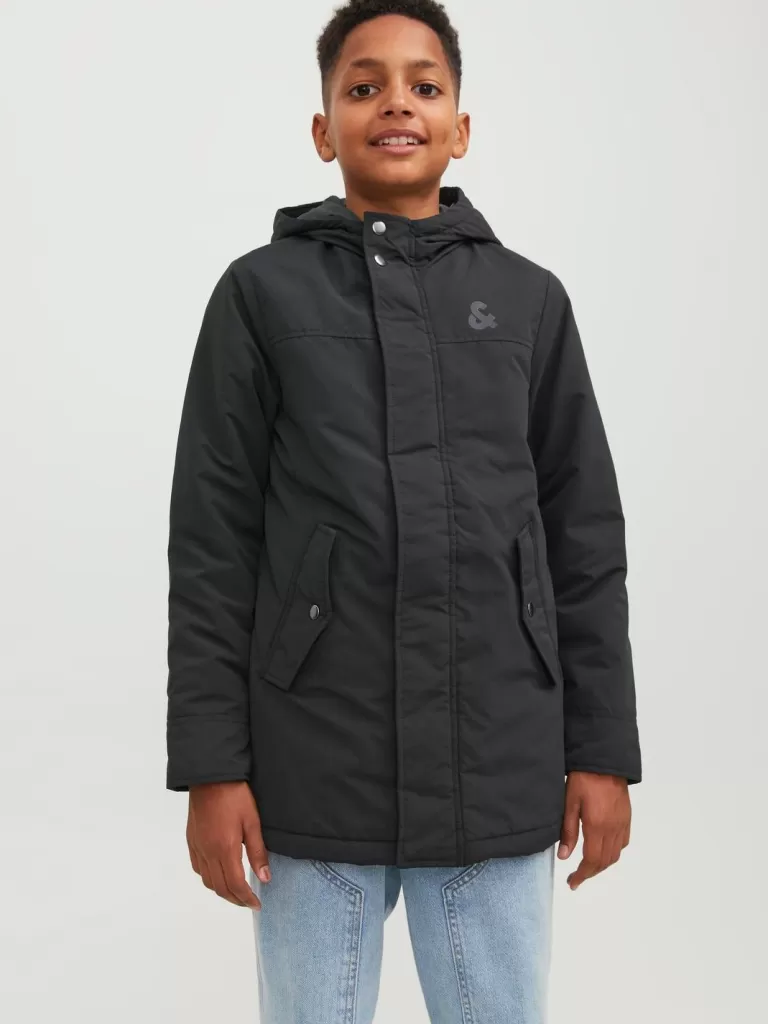 JACK & JONES Kurtki | Wyprzedaż^Parka Junior Czarny