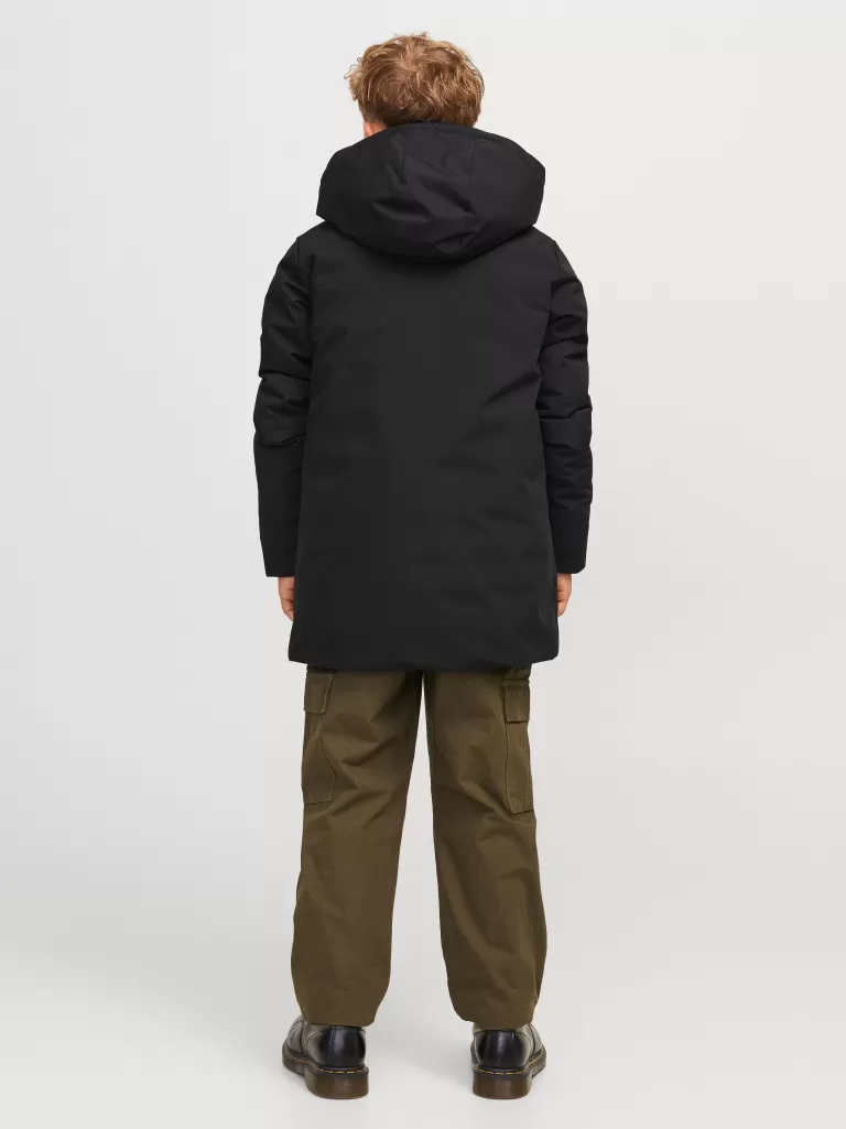 JACK & JONES Kurtki^Parka Junior Czarny