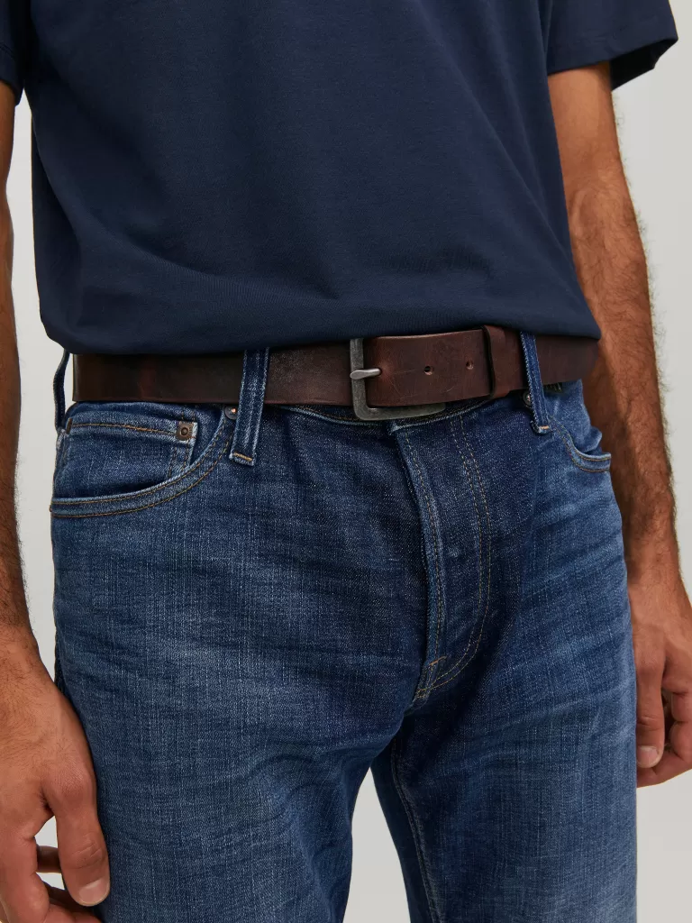 JACK & JONES Paski^Pasek Brązowy