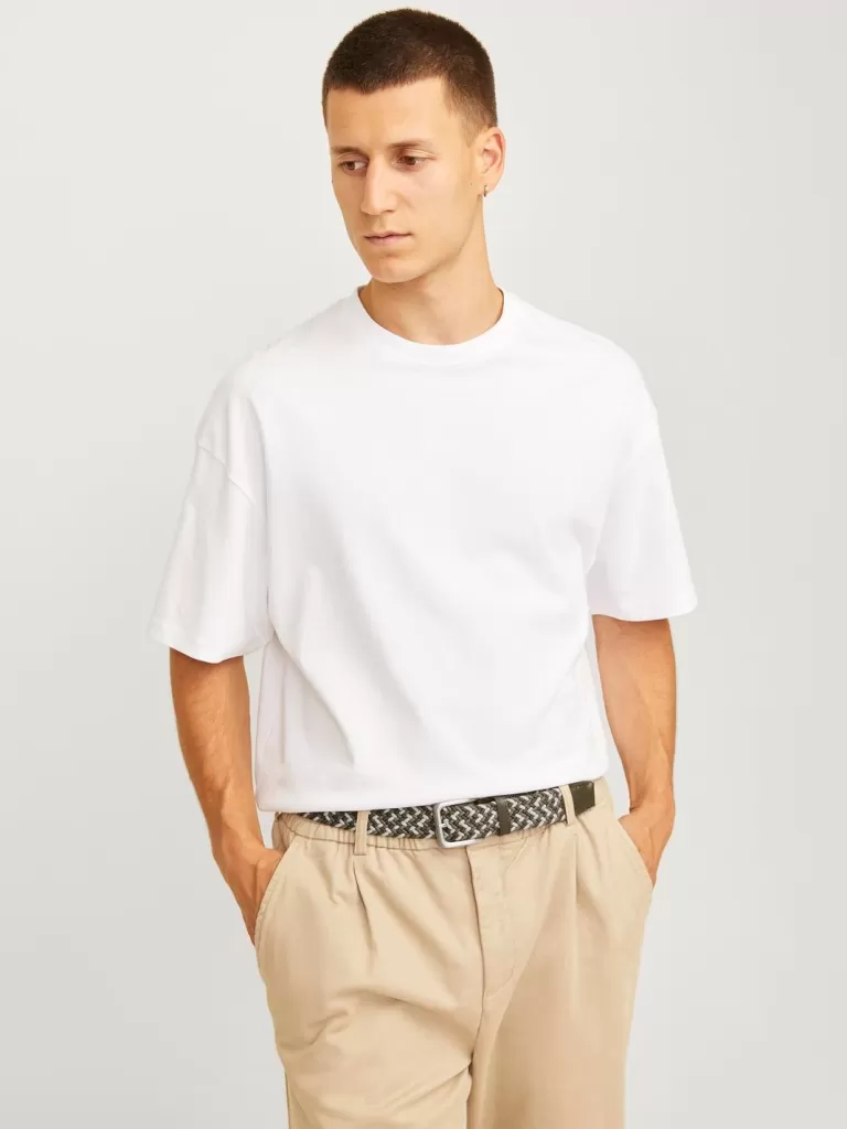 JACK & JONES Paski^Pasek Zielony