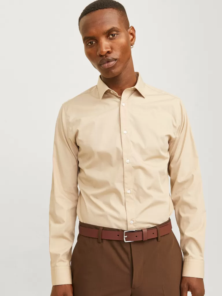 JACK & JONES Paski^Pasek Brązowy