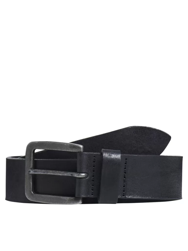 JACK & JONES Paski^Pasek Czarny