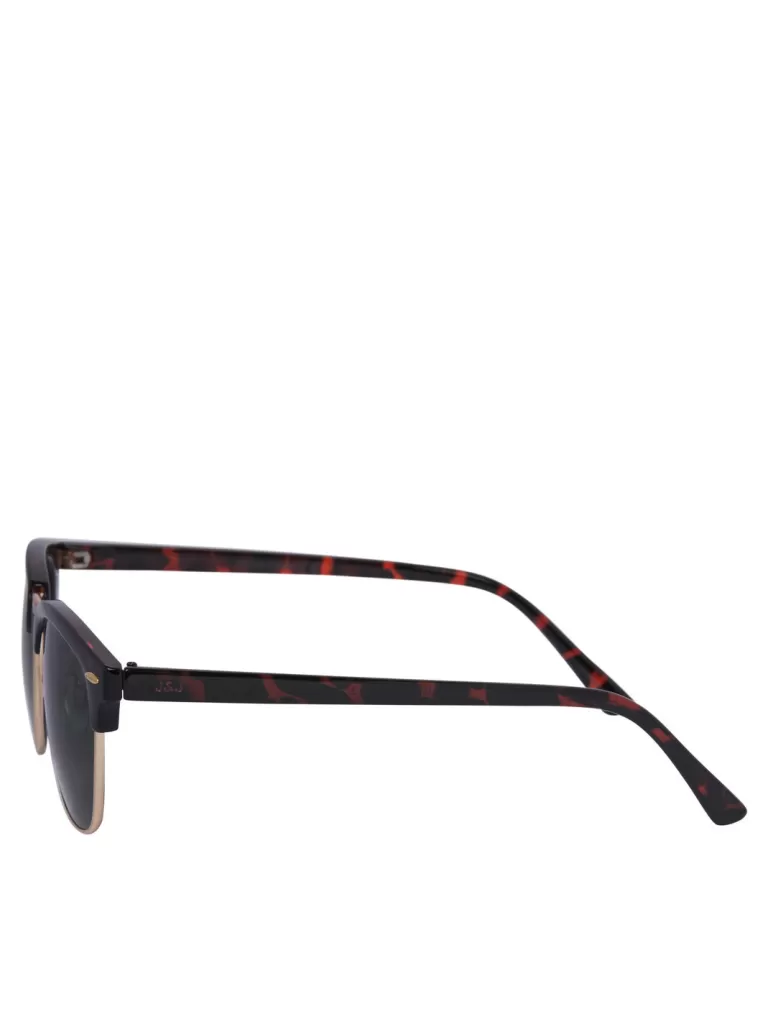 JACK & JONES Okulary Przeciwsłoneczne^Prostokątne okulary słoneczne Czarny