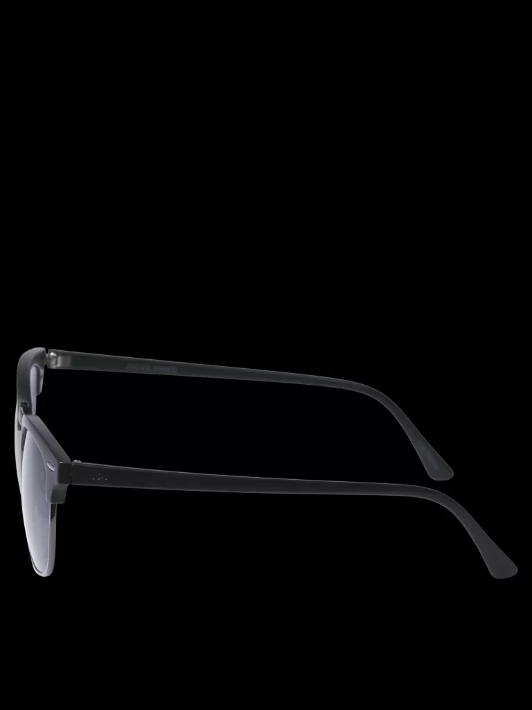 JACK & JONES Okulary Przeciwsłoneczne^Prostokątne okulary słoneczne Czarny