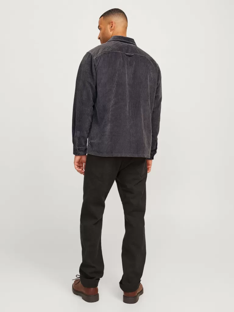 JACK & JONES Koszule^RDD Szeroki krój Kurtka koszulowa Szary
