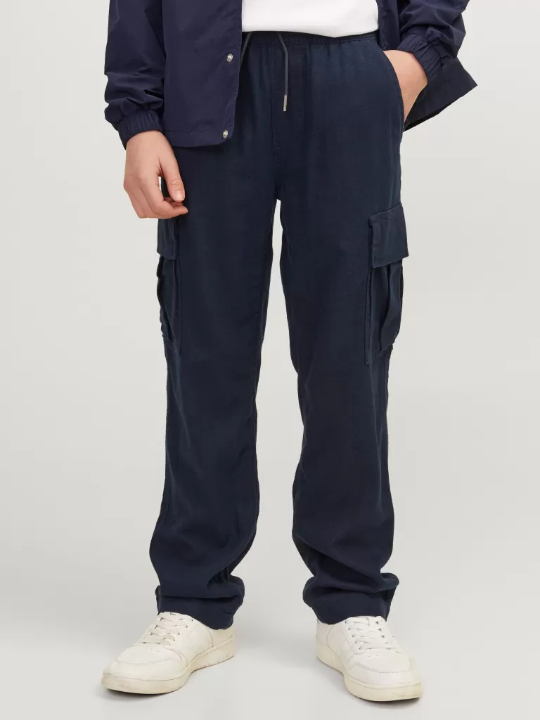 JACK & JONES Spodnie | Wyprzedaż^Spodnie bojówki Junior Niebieski