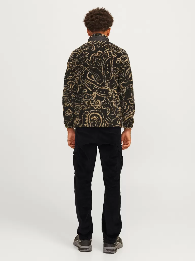 JACK & JONES Spodnie | Wyprzedaż^Spodnie bojówki Junior Czarny