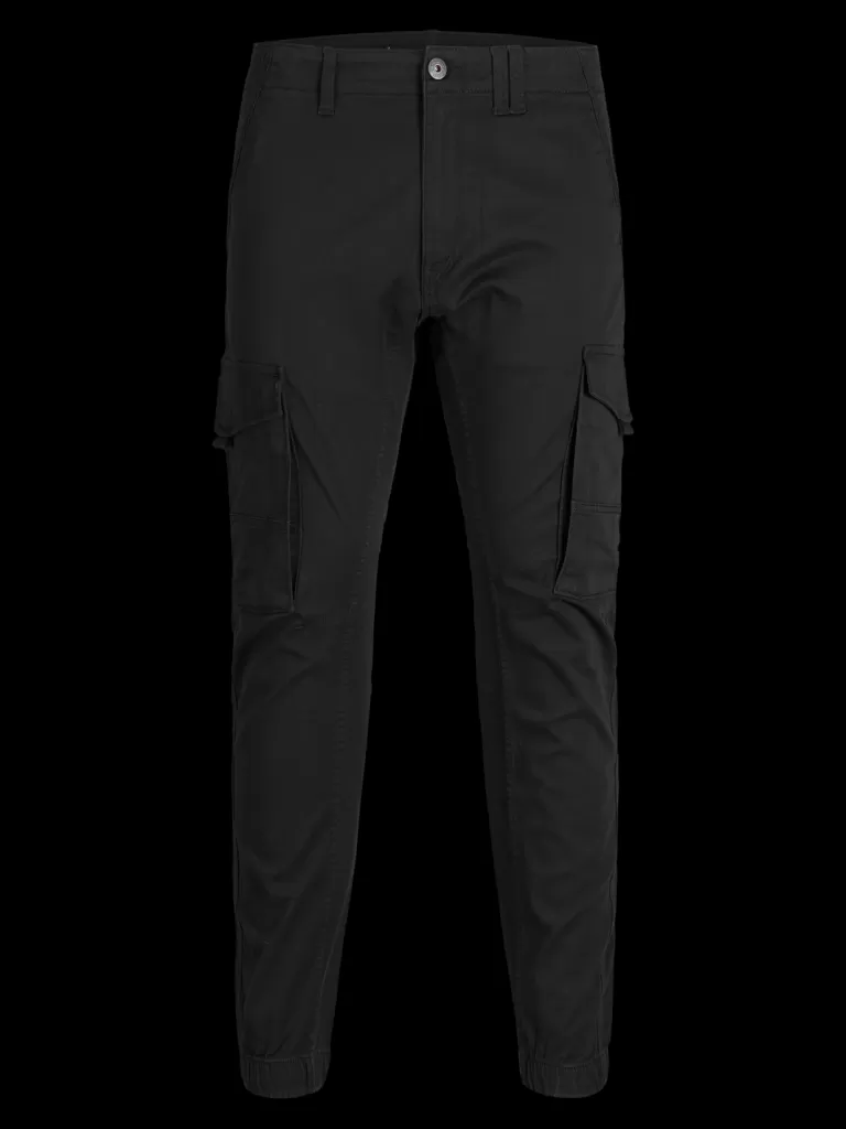 JACK & JONES Bestsellery | Spodnie^Spodnie bojówki Mini Czarny