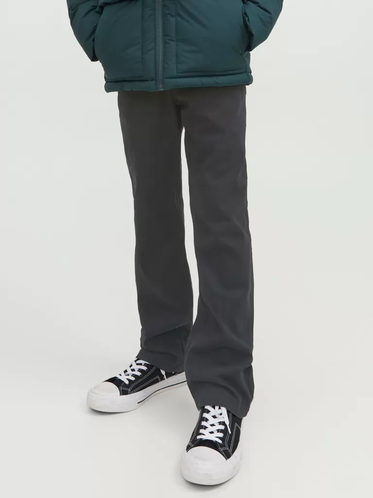 JACK & JONES Spodnie | Wyprzedaż^Spodnie chino Junior Czarny