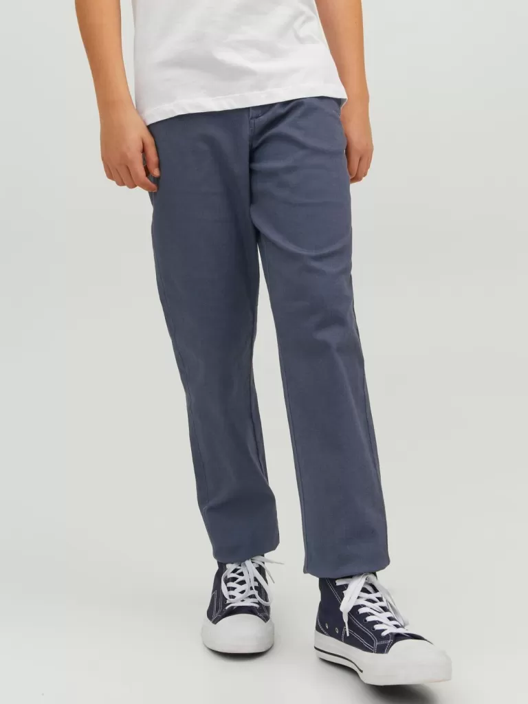 JACK & JONES Spodnie | Wyprzedaż^Spodnie chino Junior Niebieski