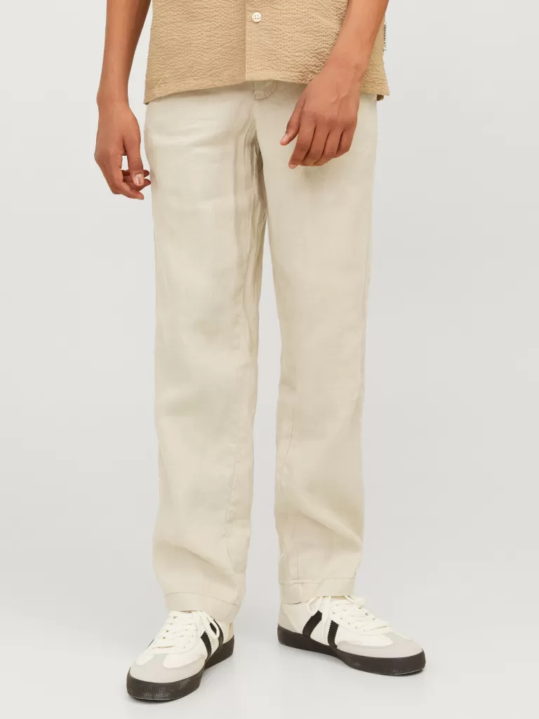 JACK & JONES Spodnie | Wyprzedaż^Spodnie chino Junior Beżowy