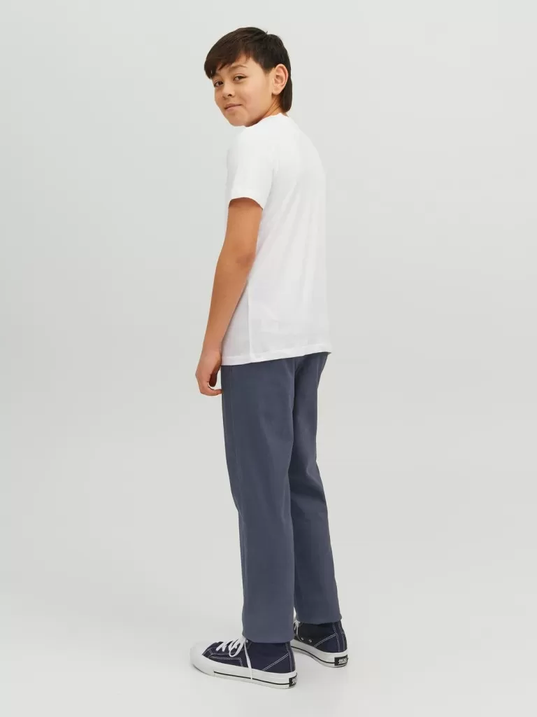 JACK & JONES Spodnie | Wyprzedaż^Spodnie chino Junior Niebieski