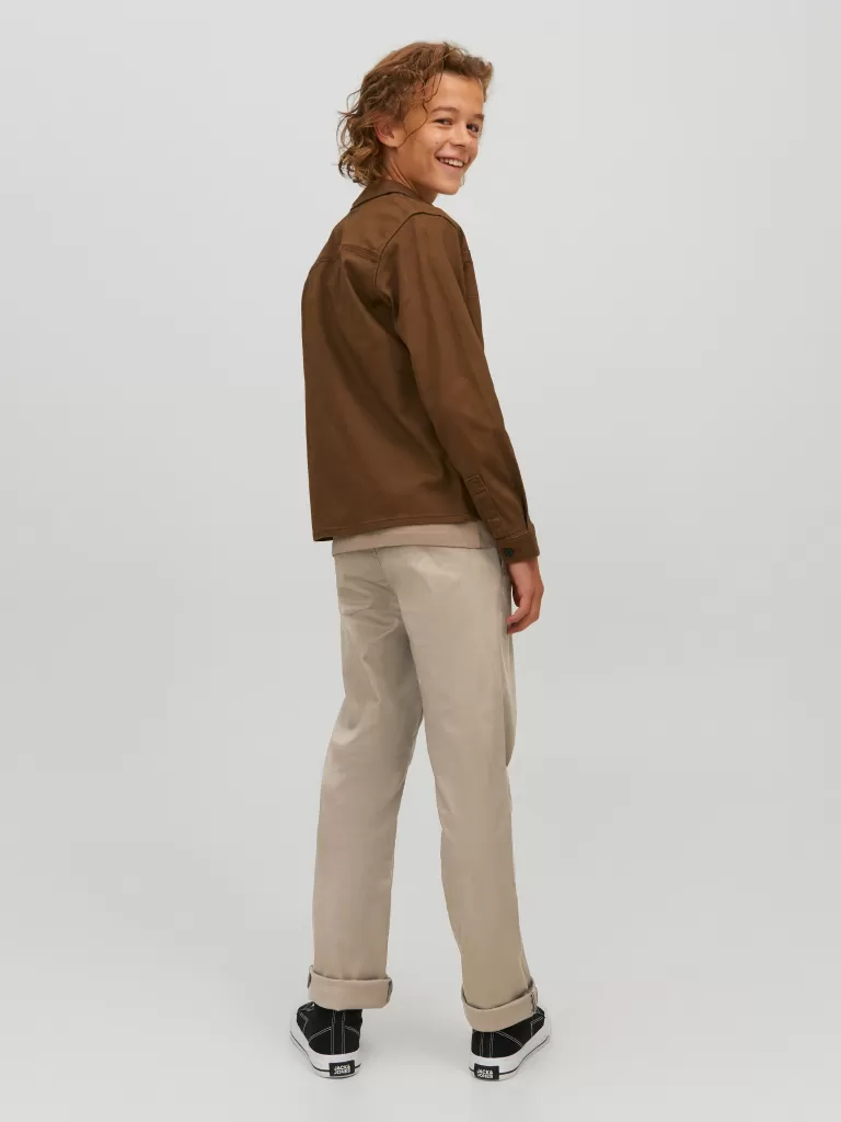 JACK & JONES Spodnie | Wyprzedaż^Spodnie chino Junior Beżowy