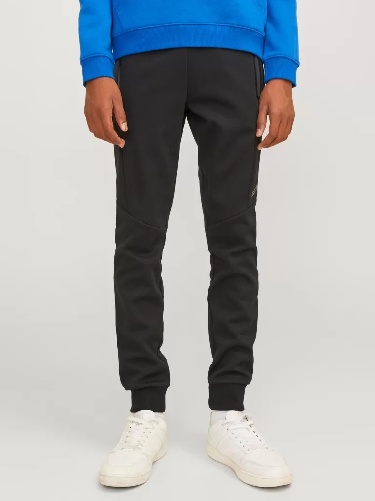 JACK & JONES Spodnie^Spodnie dresowe Junior Czarny