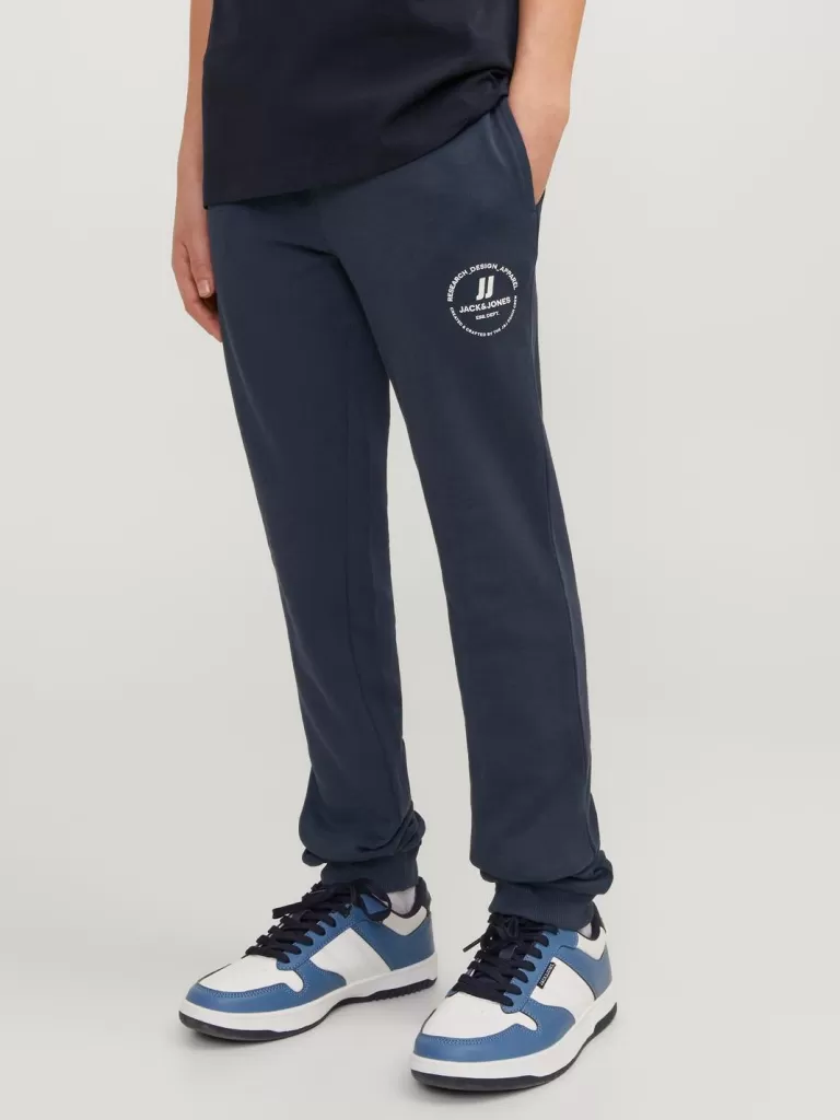 JACK & JONES Spodnie^Spodnie dresowe Junior Niebieski