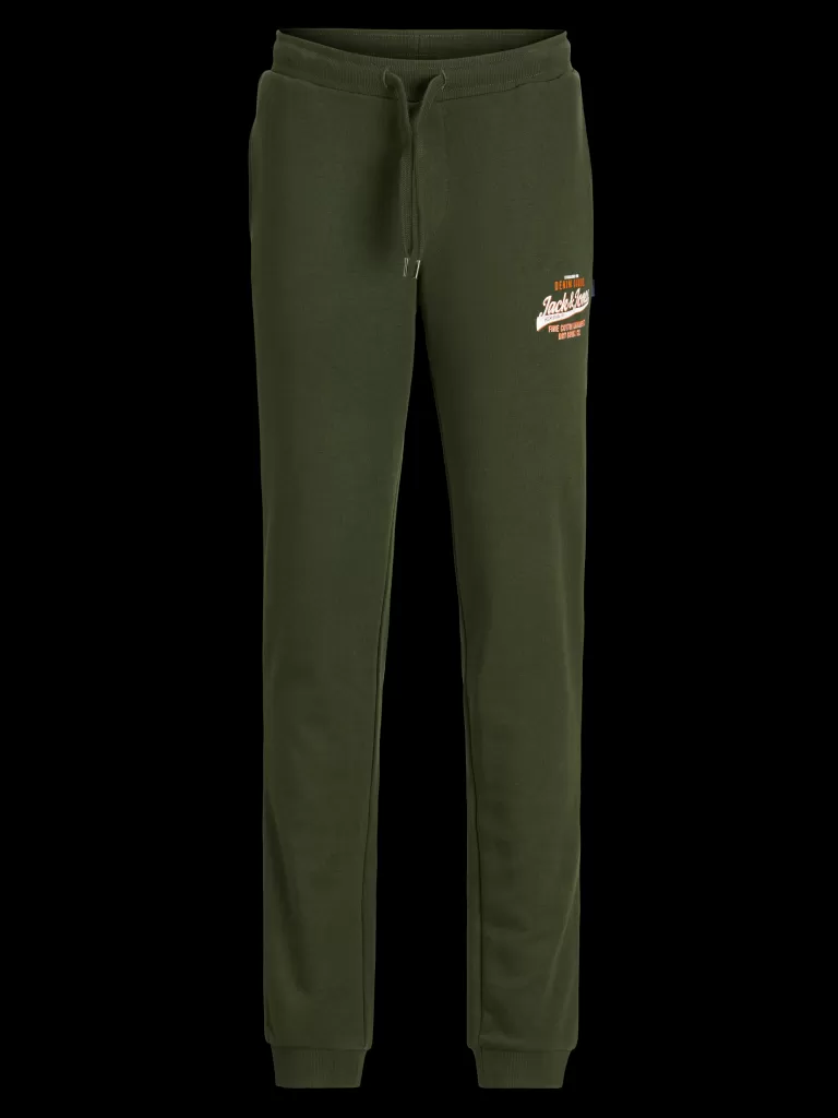 JACK & JONES Spodnie^Spodnie dresowe Mini Zielony