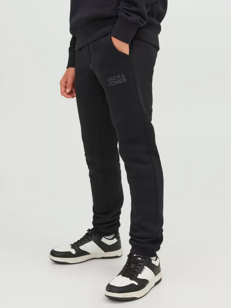 JACK & JONES Spodnie^Spodnie o regularnym kroju Junior Czarny