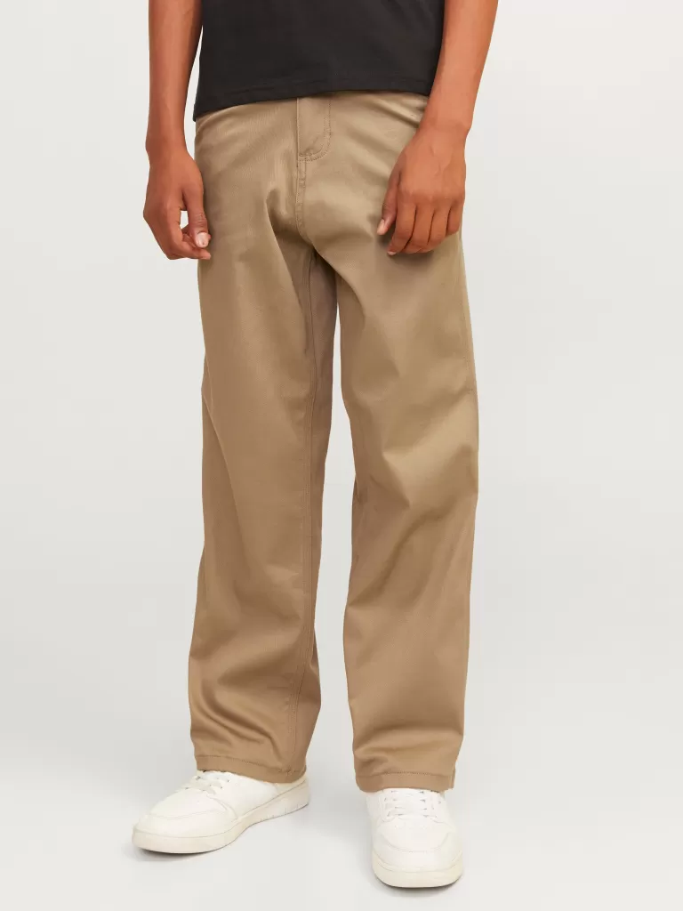 JACK & JONES Spodnie | Wyprzedaż^Spodnie robocze Junior Brązowy