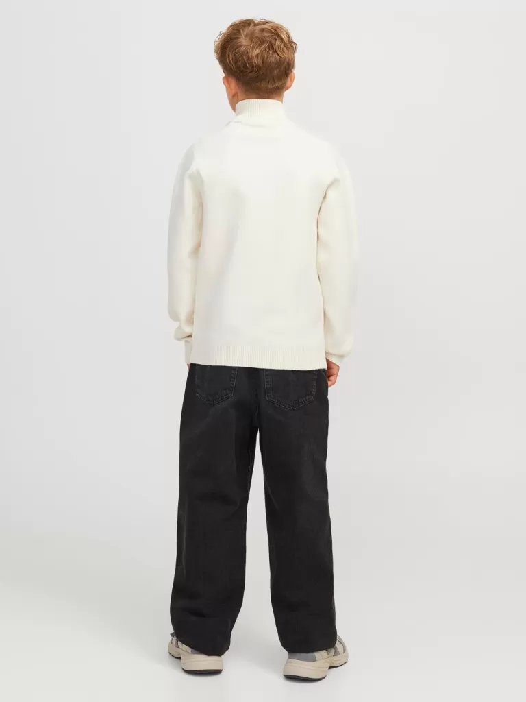 JACK & JONES Bestsellery | Swetry^Sweter wkładany przez głowę Junior Biały