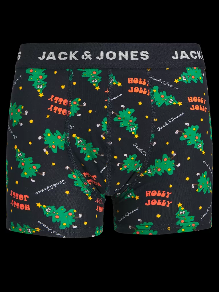 JACK & JONES Swetry^Sweter wkładany przez głowę Junior Czarny