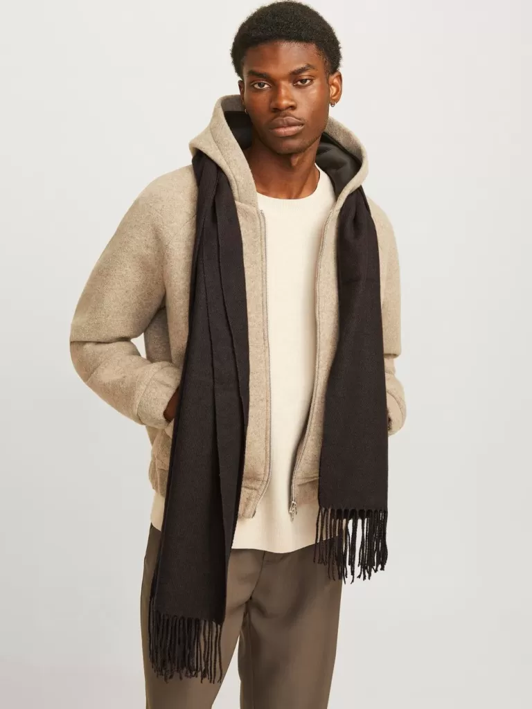 JACK & JONES Szaliki^Szalik Brązowy
