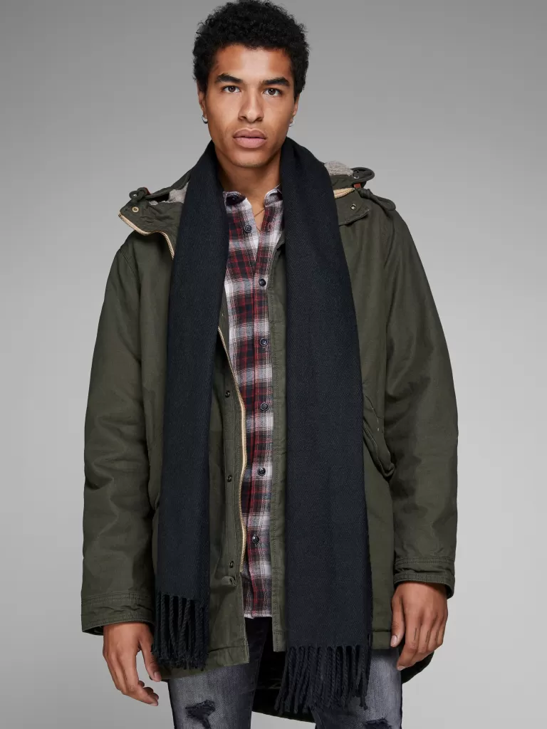 JACK & JONES Szaliki^Szalik Czarny
