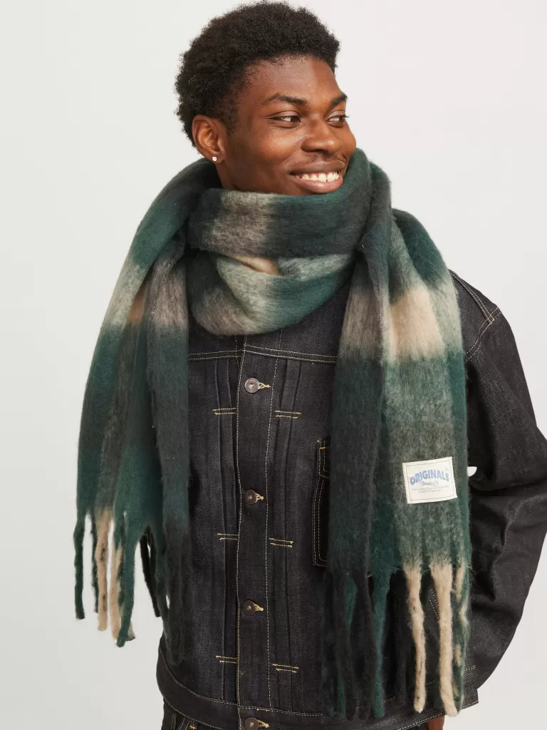 JACK & JONES Szaliki^Szalik Zielony