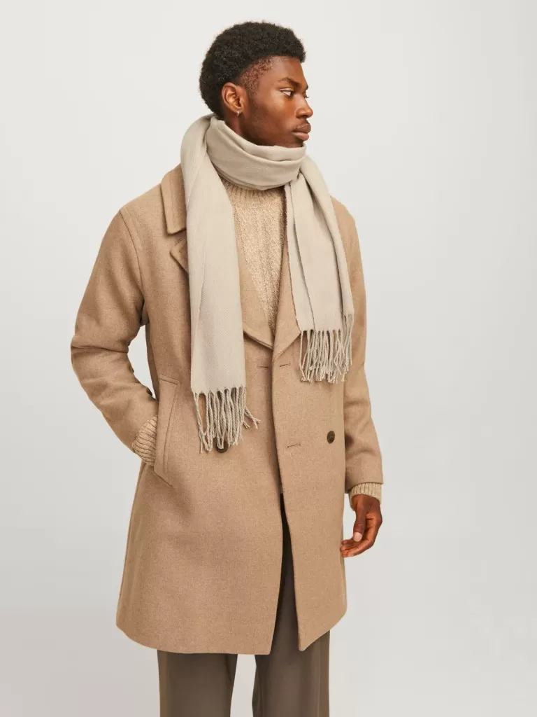 JACK & JONES Szaliki^Szalik Beżowy