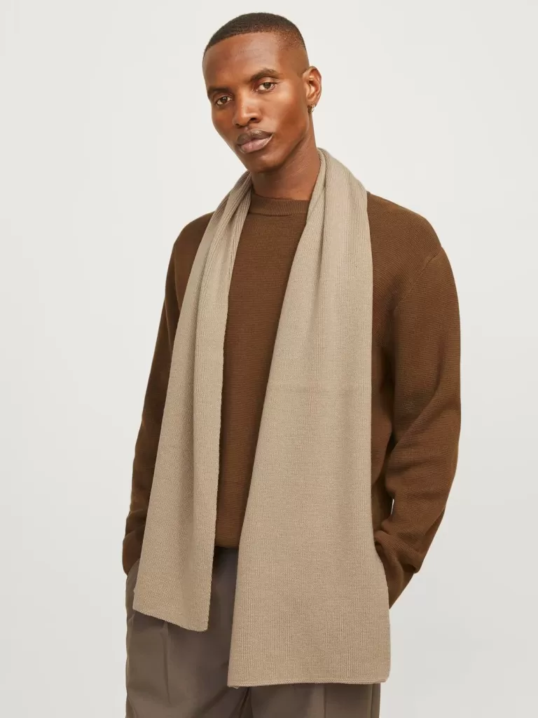 JACK & JONES Szaliki^Szalik Beżowy