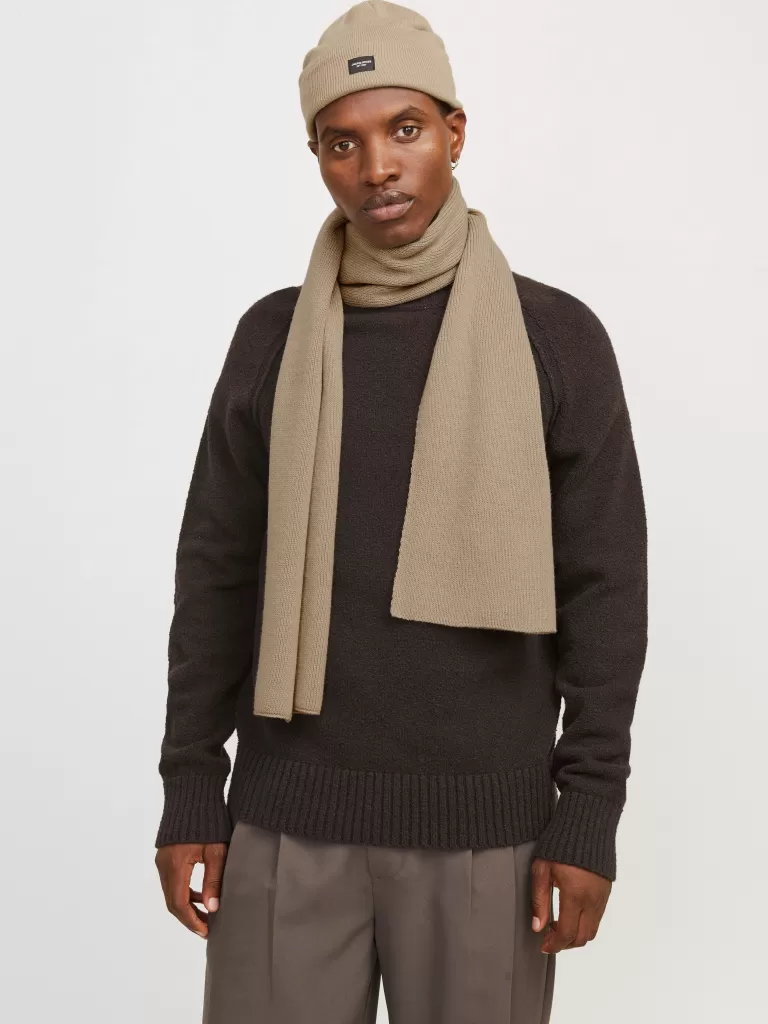 JACK & JONES Szaliki^Szalik Beżowy