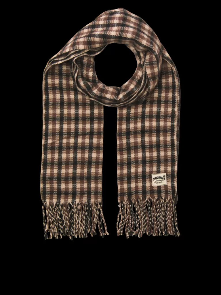 JACK & JONES Szaliki^Szalik Brązowy