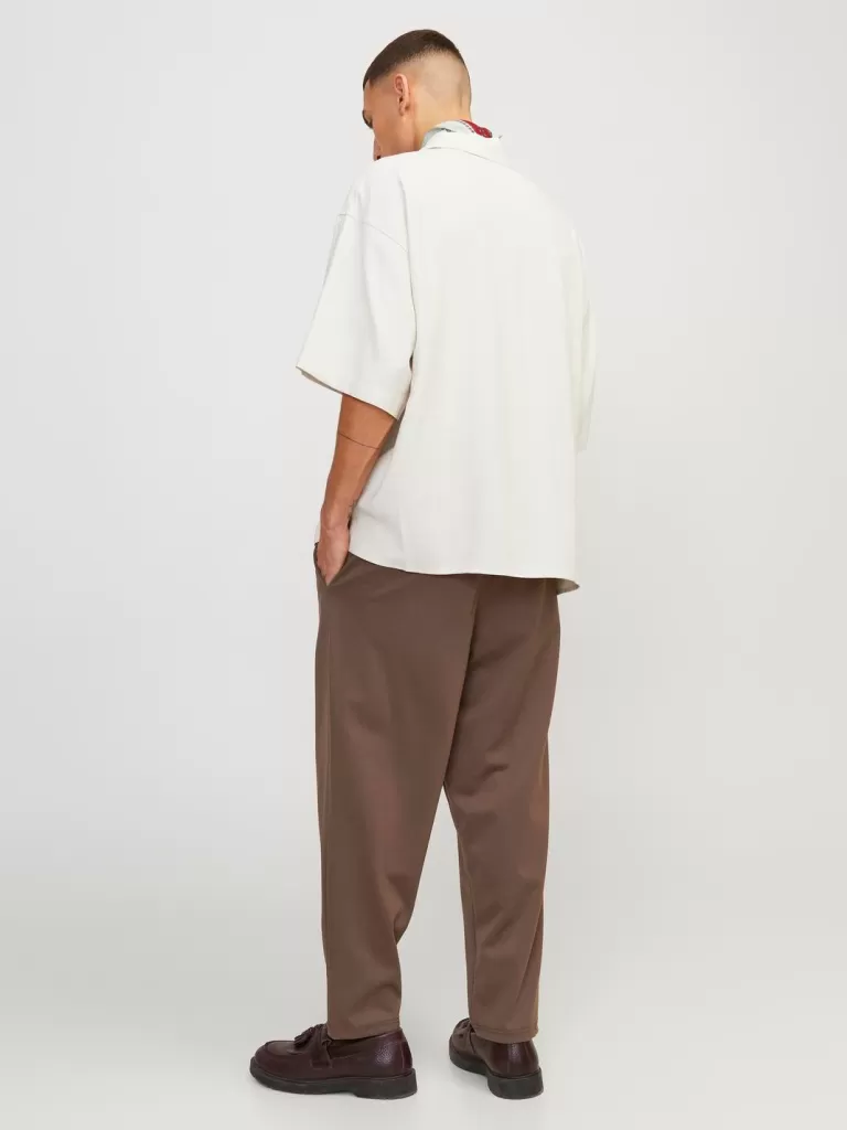 JACK & JONES Koszule^Szeroki krój Koszula Biały