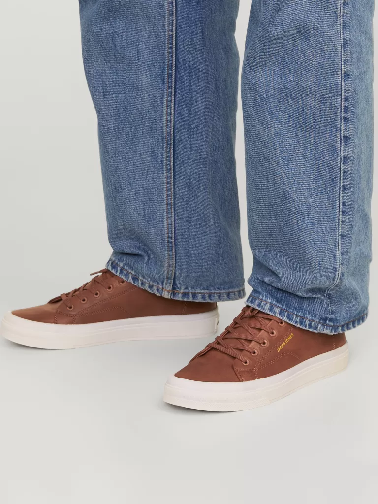 JACK & JONES Trampki^Trampki Brązowy