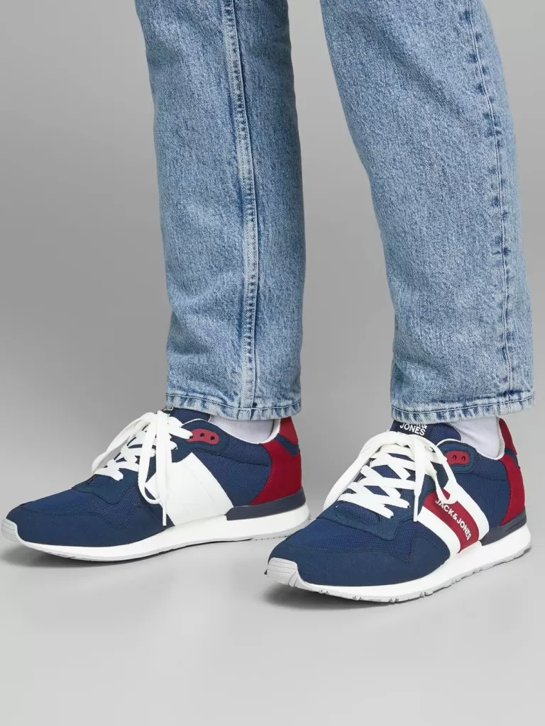 JACK & JONES Trampki^Trampki Niebieski