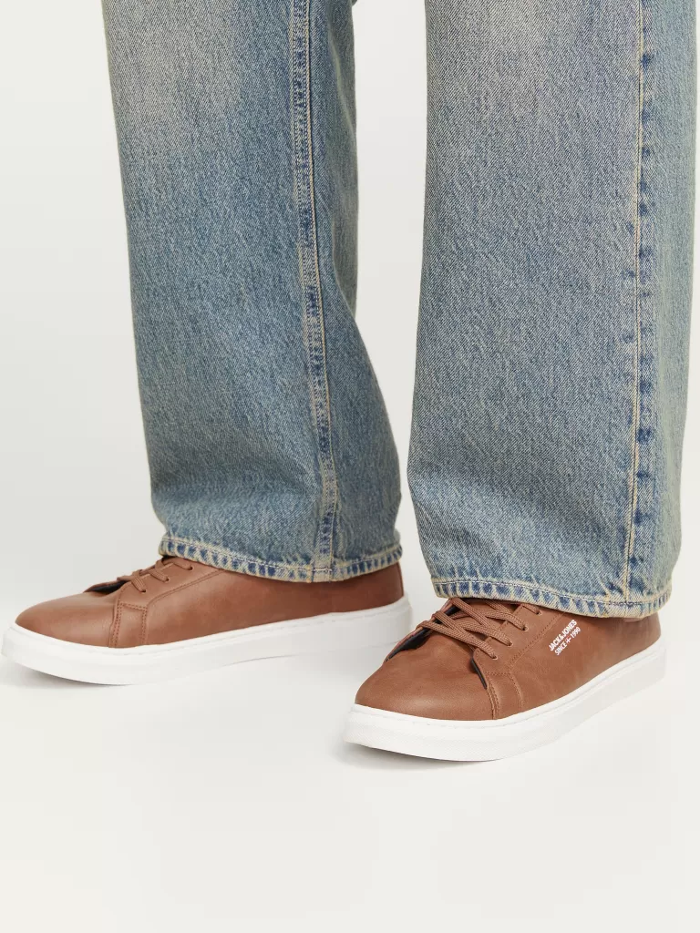 JACK & JONES Trampki^Trampki Brązowy