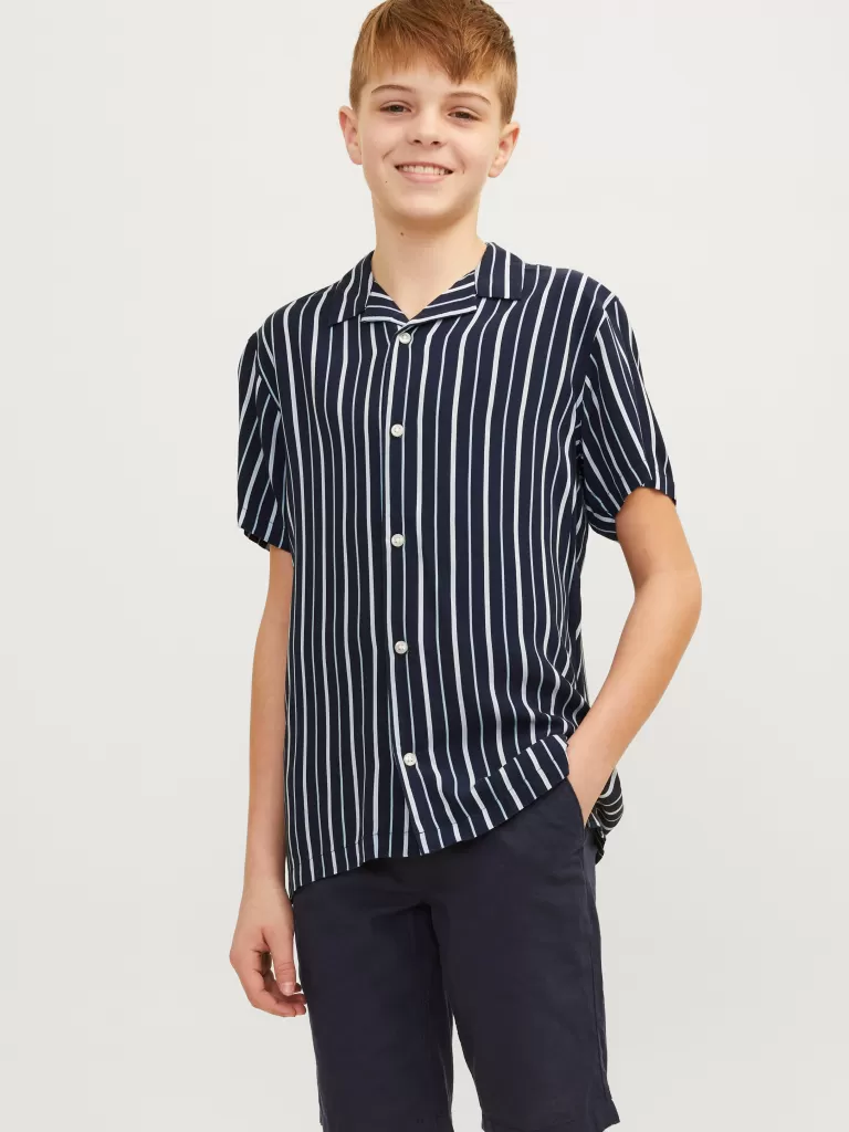 JACK & JONES Koszule | Wyprzedaż^Tropikalna Junior Niebieski