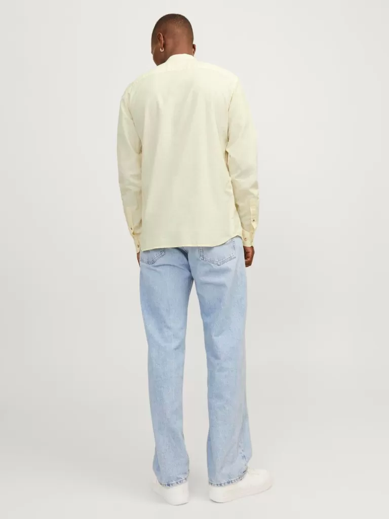 JACK & JONES Koszule^Wygodne dopasowanie Koszula Żółty