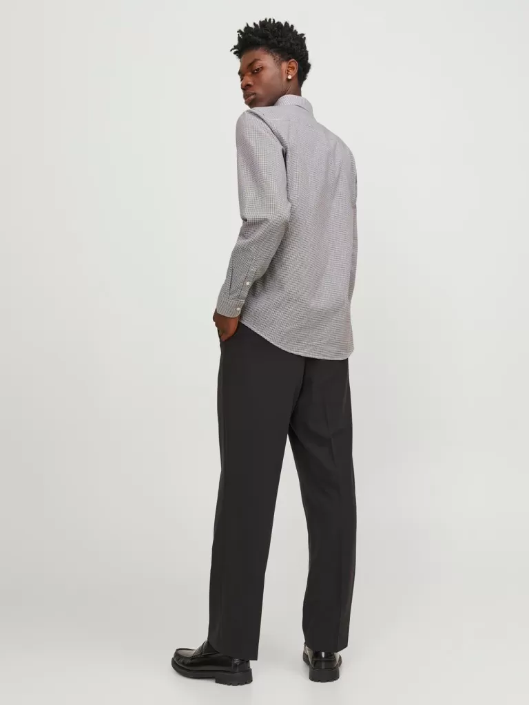 JACK & JONES Koszule^Wygodne dopasowanie Koszula Brązowy