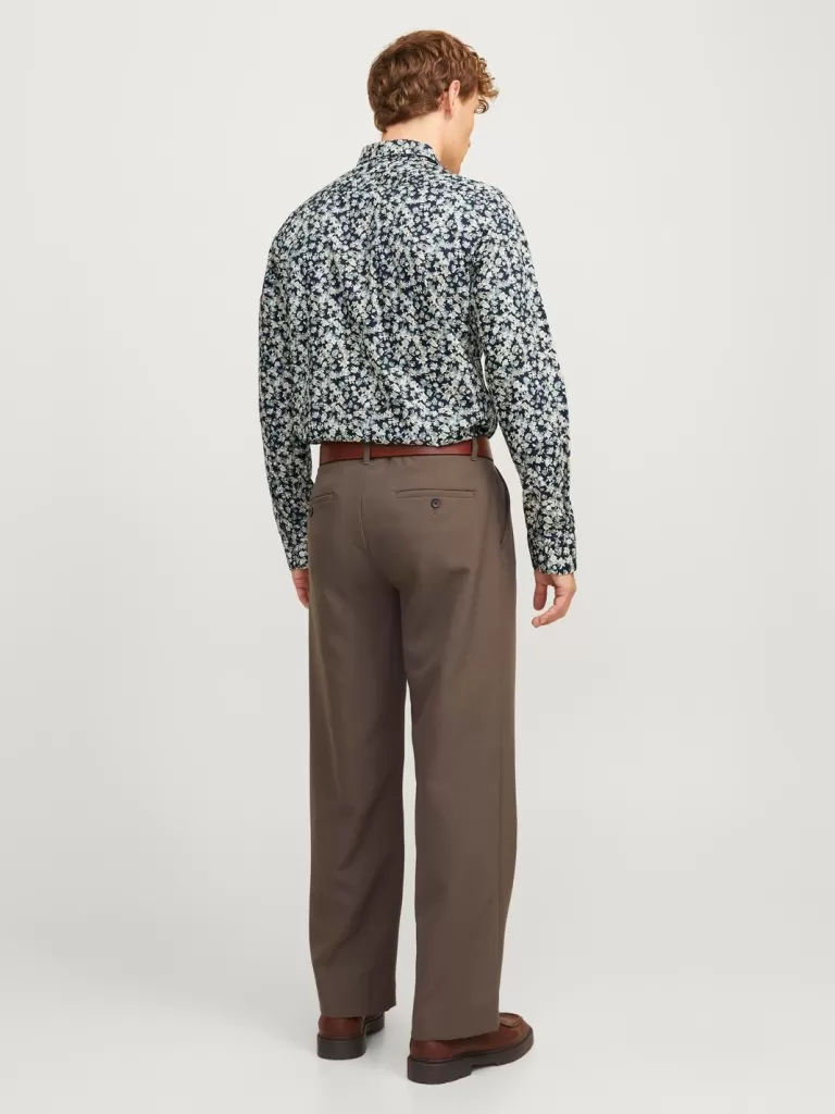 JACK & JONES Koszule^Wygodne dopasowanie Koszula Szary