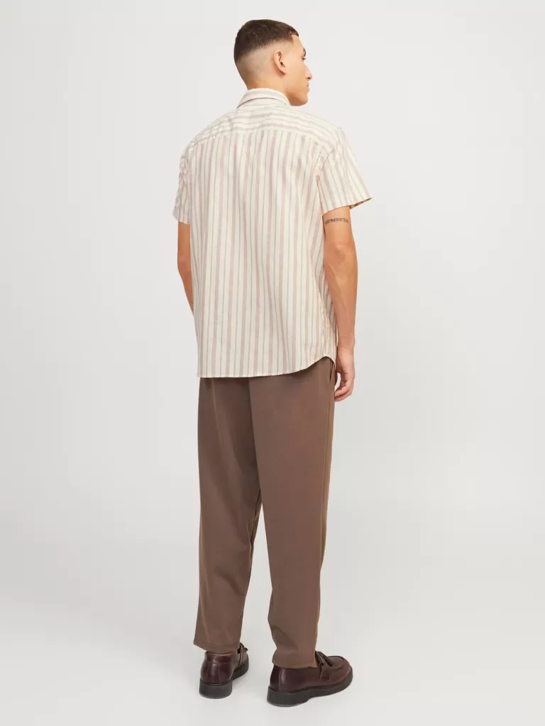 JACK & JONES Koszule^Wygodne dopasowanie Koszula Czerwony