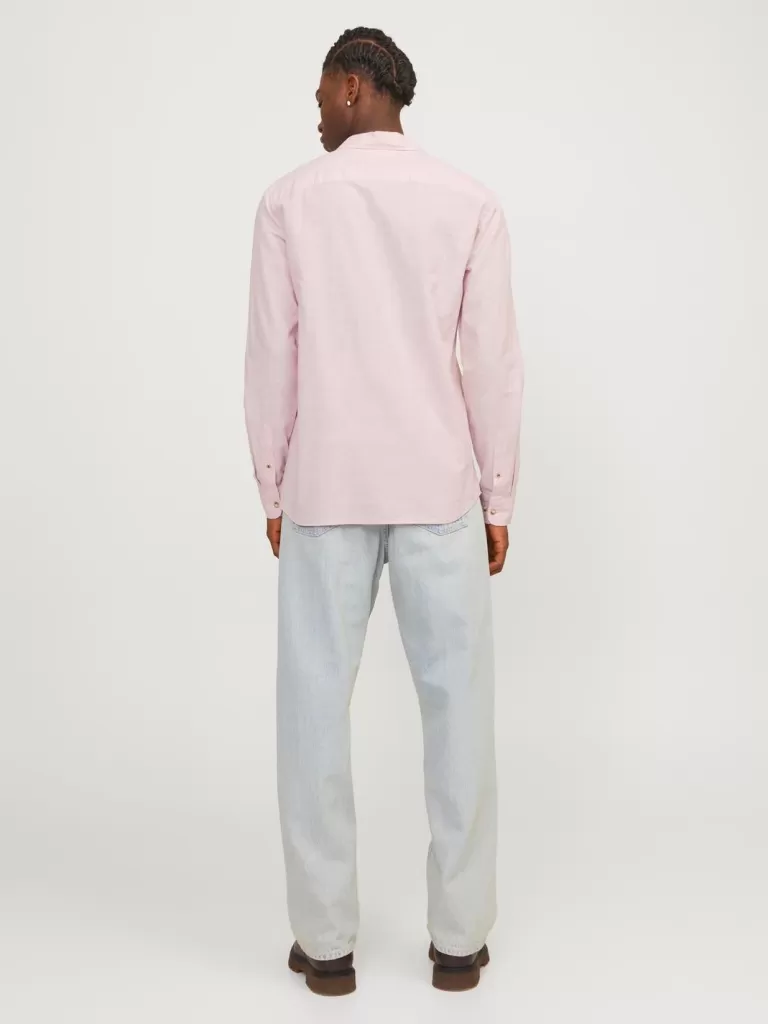 JACK & JONES Koszule^Wygodne dopasowanie Koszula Róży