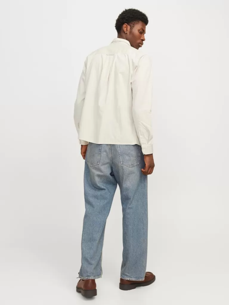 JACK & JONES Koszule | Jeansowe Koszule^Wygodne dopasowanie Koszula jeansowa Biały