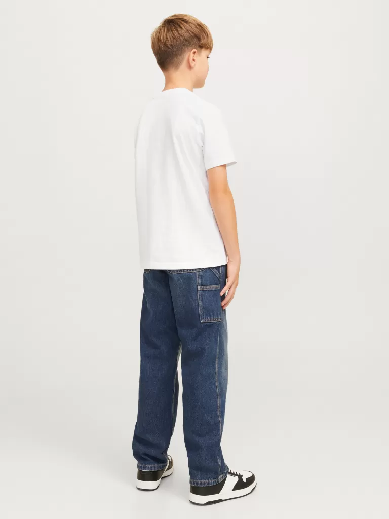 JACK & JONES Koszulki^X-mas T-shirt Junior Biały