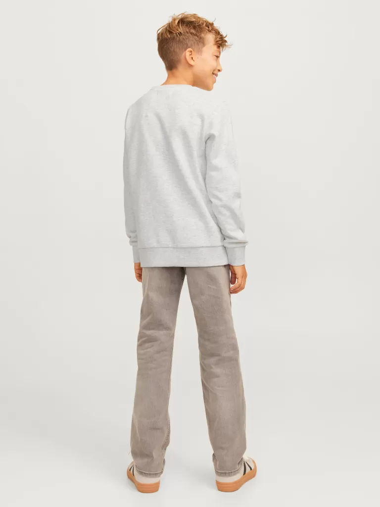 JACK & JONES Bluzy^Z logo Bluza Junior Szary