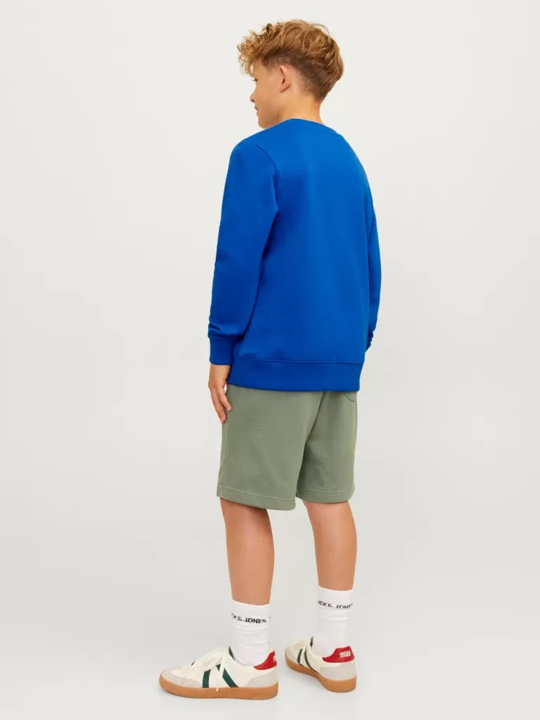 JACK & JONES Bluzy^Z logo Bluza Junior Niebieski