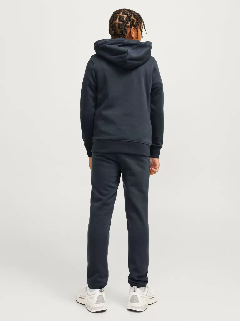 JACK & JONES Bluzy^Z logo Bluza z kapturem Junior Zielony