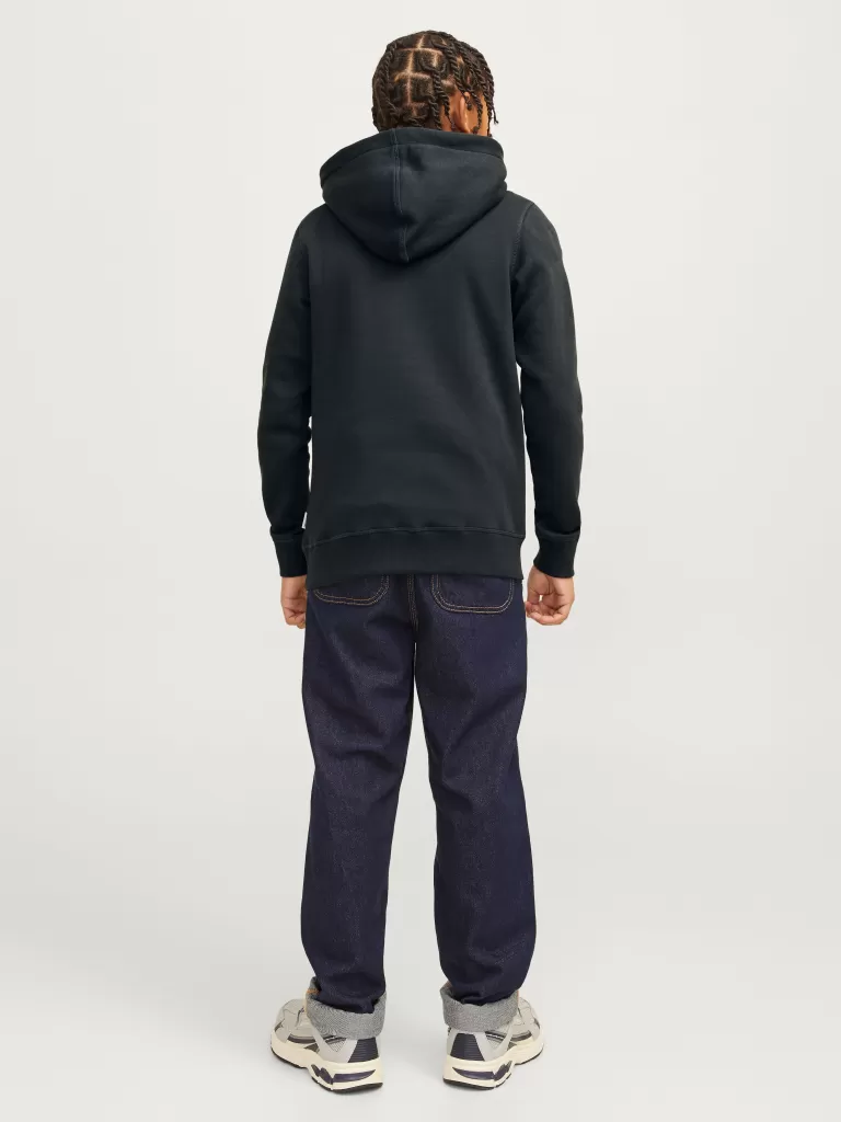 JACK & JONES Bluzy^Z logo Bluza z kapturem Junior Zielony