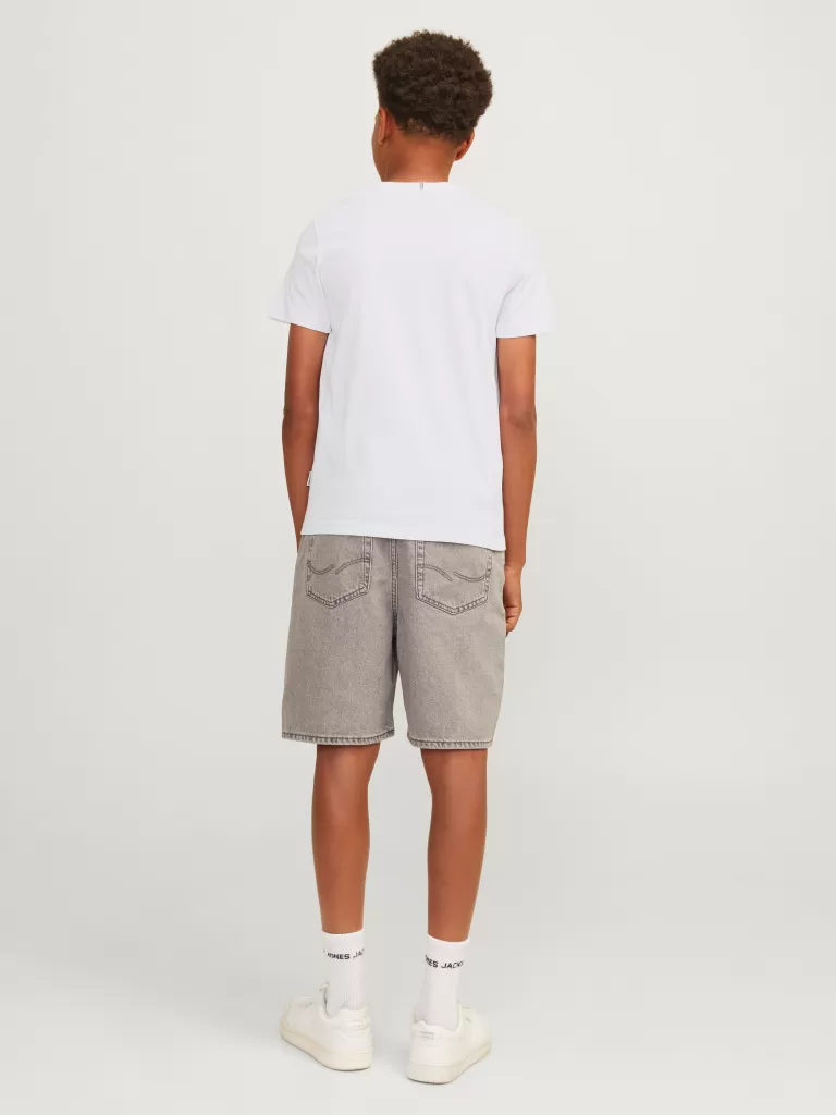 JACK & JONES Koszulki | Wyprzedaż^Z logo T-shirt Junior Biały